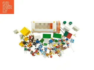 Playmobil - skolebus, figurer, møbler, tilbehør