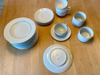 BLÅKANT KOPPER OG SKÅLE