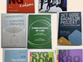 Sygepleje studiebøger 