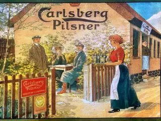 * Smukt Carlsberg-postkort - idyl