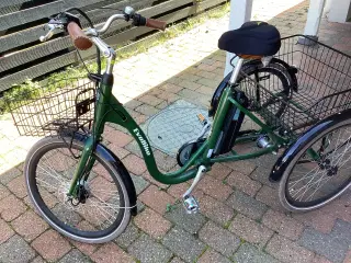 Trehjulet elcykel 3 mdr. gammel