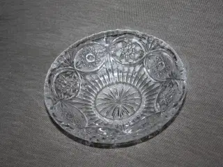 Crystal glas skål 16 cm