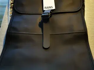 Ny sort Rains rygsæk/taske 