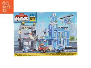 ZURU MAX Police Adventure byggesæt fra Zuru (str. 889 brikker cm)