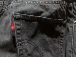 Levis cowboybukser sorte