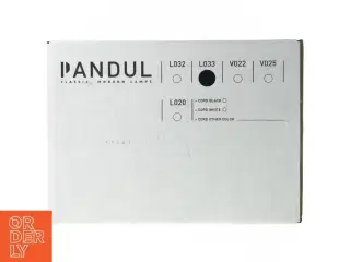 Jørgen Gammelgaard lampe for Pandul, Tip Top 3 Pendel fra Pandul (str. 25,5 cm)