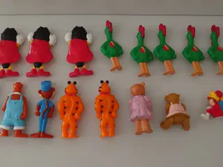 17 stk vintage Kellogg´s plastfigurer i god stand.