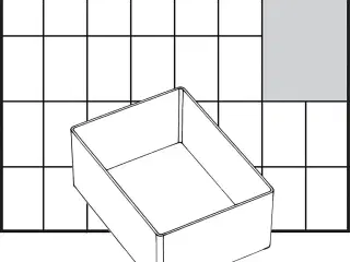 Basisindsats, A7-1, H: 47 mm, str. 109x79 mm, 1 stk.
