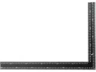 Vinkel Lineal 40x60 cm - Præcise Målinger i Metal