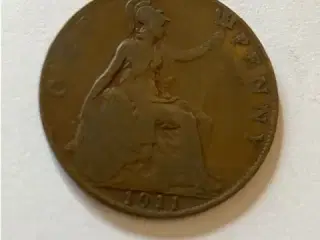 One Penny 1911 England