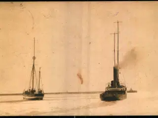 Bjergningsdampskib Viking  - Fotokort u/n - Brugt