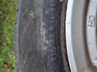 4 alufælge med dæk