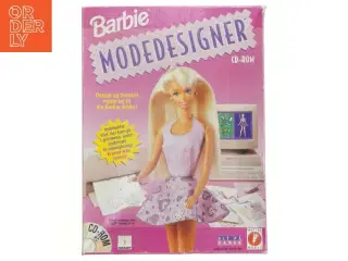 Barbie Modedesigner CD-ROM Sæt fra Barbie (str. 31x23 cm)