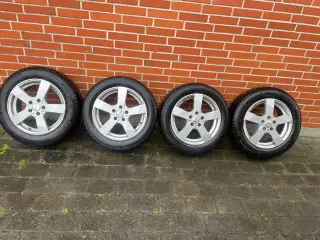 16” Aluhjul med gode vinterdæk og TPMS ventiler