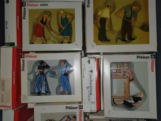 Preiser og Busch figurer 