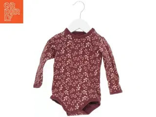 Langærmet body med bladmønster fra Friends (str. 74)