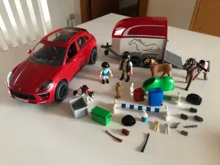 Playmobil: Porsche Macan GTS med hestetraile(9376)