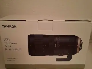 Tamron 70-200 mm objektiv til Nikon kamera