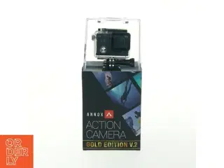 Annox Actionkamera 4K Gold Edition V.2 fra Annox (str. Kasse. 23. x. 10,5 cm)
