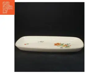 B&G Saksisk blomst fad (str. 27x15 cm)