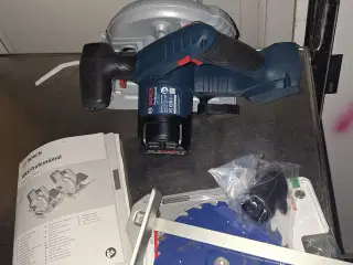 bosch Rundsav ubrugt ny model GKS 18v - 57 
