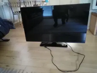 43 " TV  -  brugt få gange -  med internet / cast