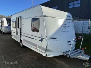 2014 - Fendt Bianco 465 SFB   Fortelt, mover, posemarkise, cykelholder, rundsiddegruppe, tv-antenne, stort 135 l. køleskab, 3 gasblus, toiletrum