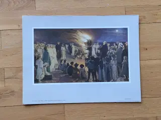  P. S. Krøyer "Sct. Hans-blus på Skagen strand" 