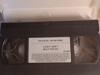 Lucky Luke Billy the Kid VHS