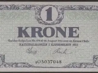 Danmark 1 Krone 1921