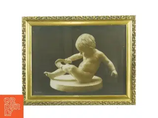 Indrammet vintage fotografi (str. 47 x 37 cm og 51 x 37 cm)