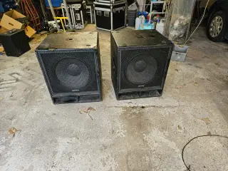Fedeste bundkabinetter til 18" subs