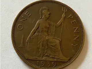One Penny 1939 England