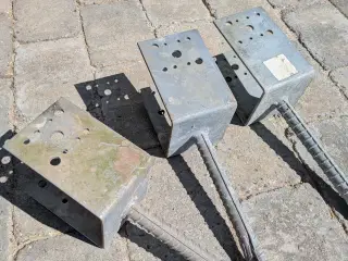 3 stolpefødder