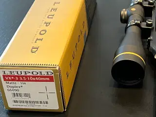 Riffelkikkert, Leupold VX-3 3.5-10X40mm, 25 mm/1” 