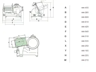 Mirra 300 Sirman – Y09 CE Proffessionel 300 mm