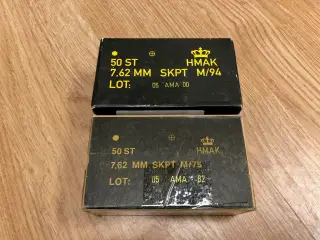 7,62 / 308Win FMJ Ammunition