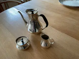 Sølvkaffesæt