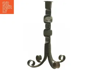 Rustik jern lysestage (str. 23 cm)