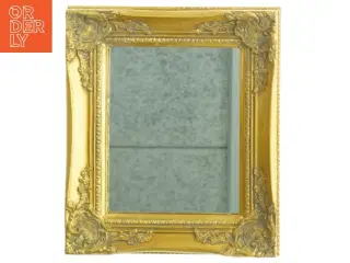 Spejl I forgyldt ramme (str. 35,5 x. 30,5 cm)