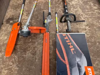 STIHL KM130R hækkeklipper/ stanghækkeklipper. Med 