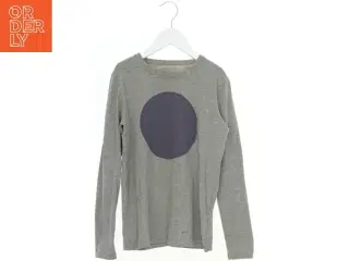 Langærmet T-shirt med cirkeldesign fra Pieces (str. 146)