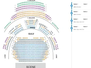 4 biletter til Pagten århus teater 29/11 kl. 17