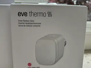 6 x Eve smart-termostater