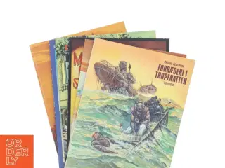5 stk tegneserier bl.a. Forræderi i tropenatten af Matthias Schultheiss (Bog)