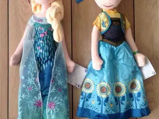 Frost dukke med Elsa og Anna plysdukker 
