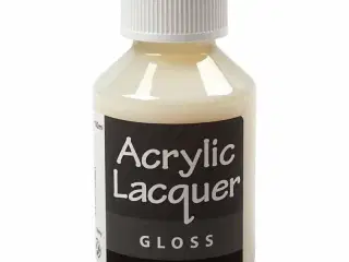 Vandbaseret Akryllak Blank - 100ml