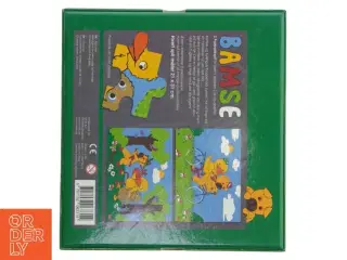 Bamse puslespil fra Krea (str. 2 x 25 brikker)