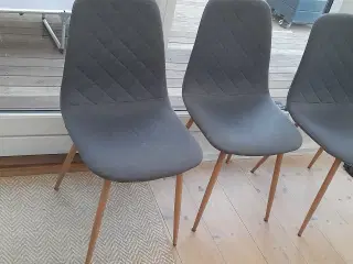 Slidstærke spisebordsstole