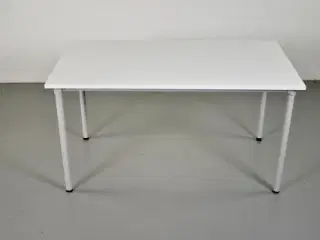 Rbm eminent kantinebord i hvid med gråt stel